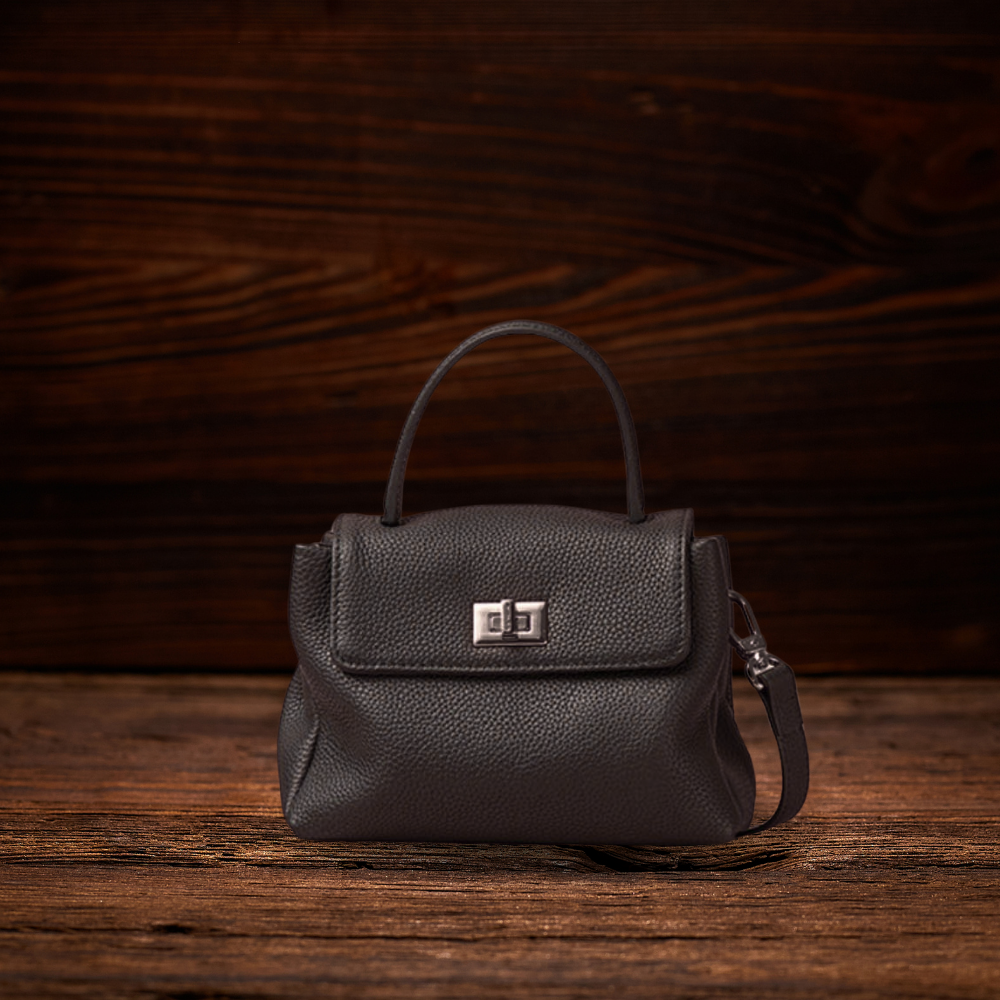 BERK | Mini Luxe Top Handle Ledertasche