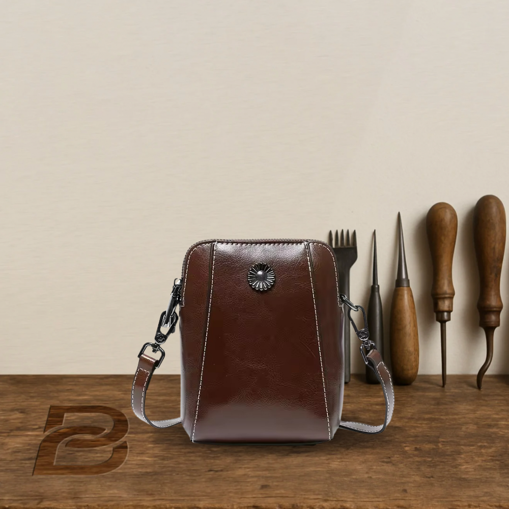 BERK | Klassische Leder-Crossbody-Tasche