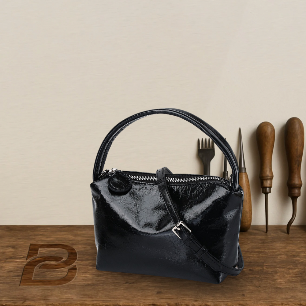 BERK | Strukturierte & schicke Ledertasche
