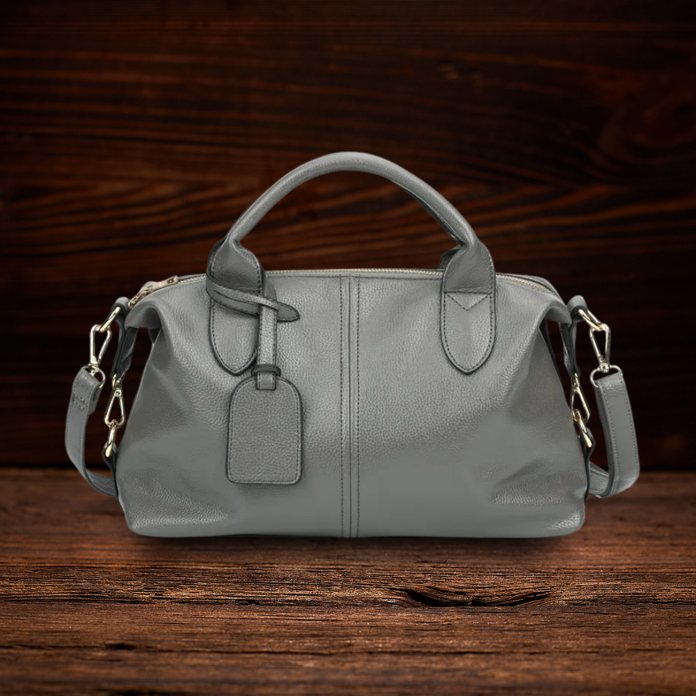BERK | Weiche Narbung Elegante Ledertasche