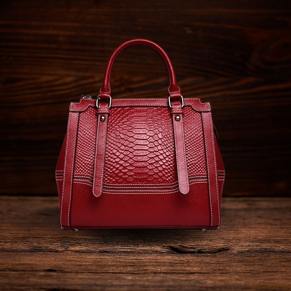 BERK | Elegante Tasche aus strukturiertem Leder