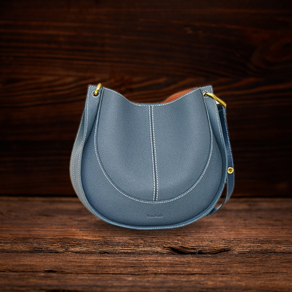 BERK | Crossbody aus weichem, gemustertem Leder