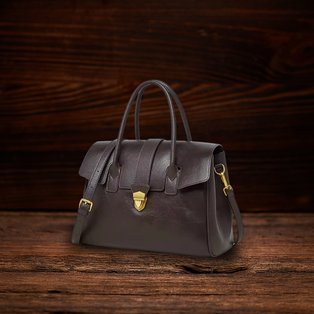 BERK | Klassische geräumige Cabrio-Handtasche