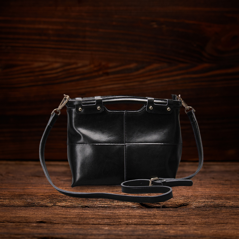 BERK | Echtes Leder Retro-Damen-Messenger-Tasche