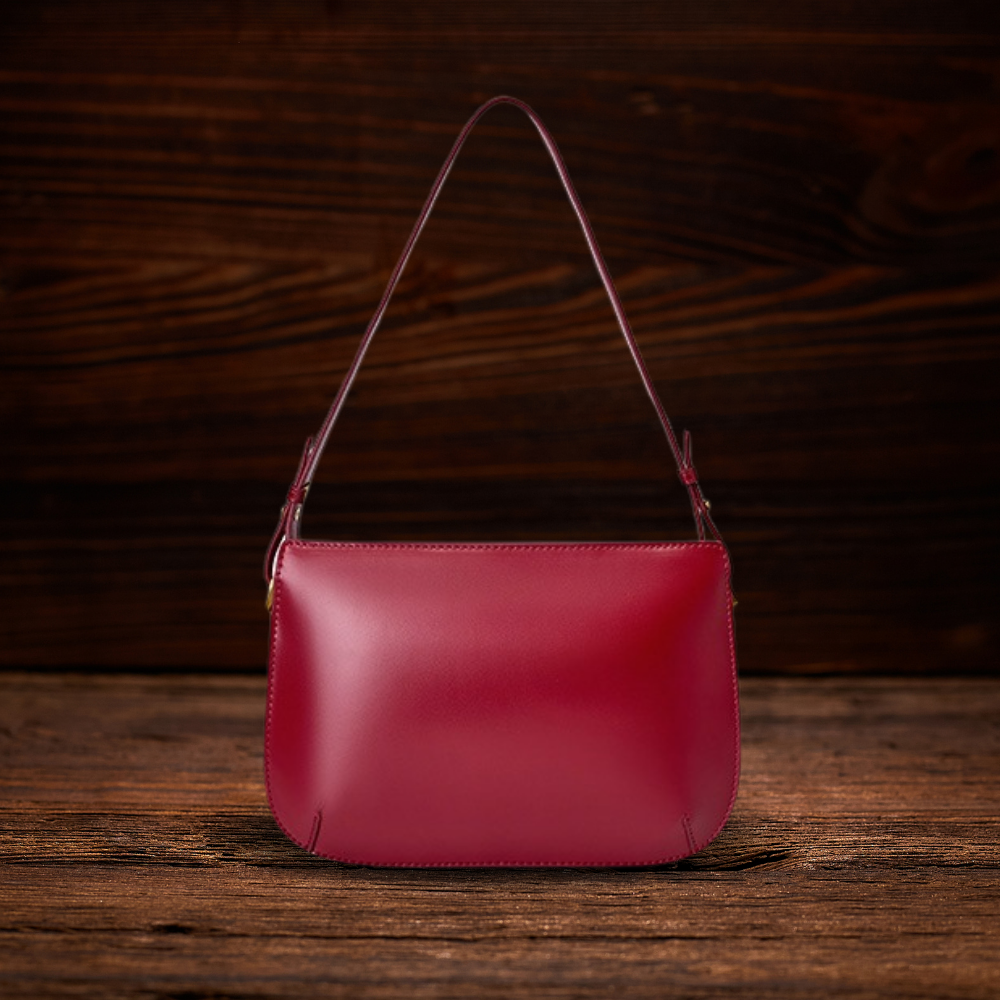 BERK | Minimalistische Ledertasche mit glatter Oberfläche