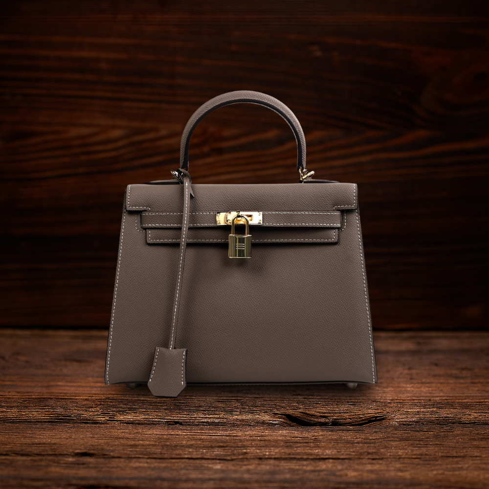 BERK | Elegante Lederhandtasche mit Seitenriemen
