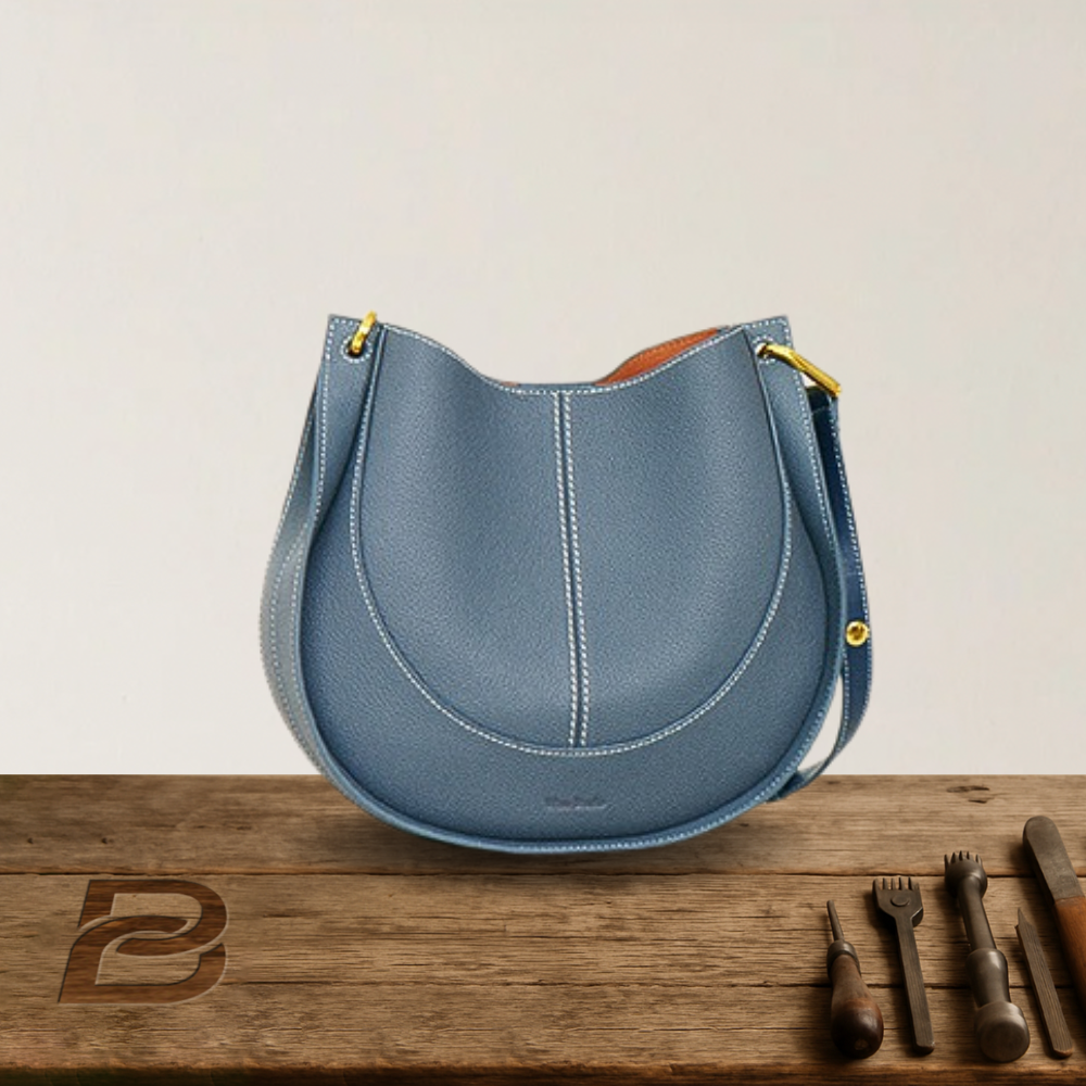 BERK | Crossbody aus weichem, gemustertem Leder