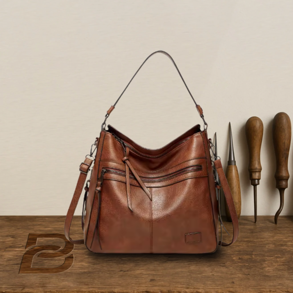 BERK | Vintage Crossbody Tasche Tote Umhängetasche