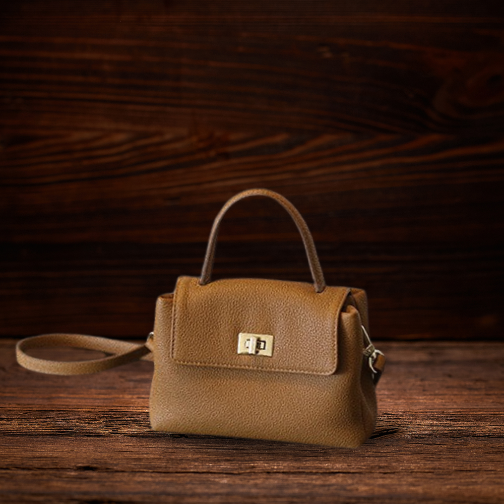 BERK | Mini Luxe Top Handle Ledertasche