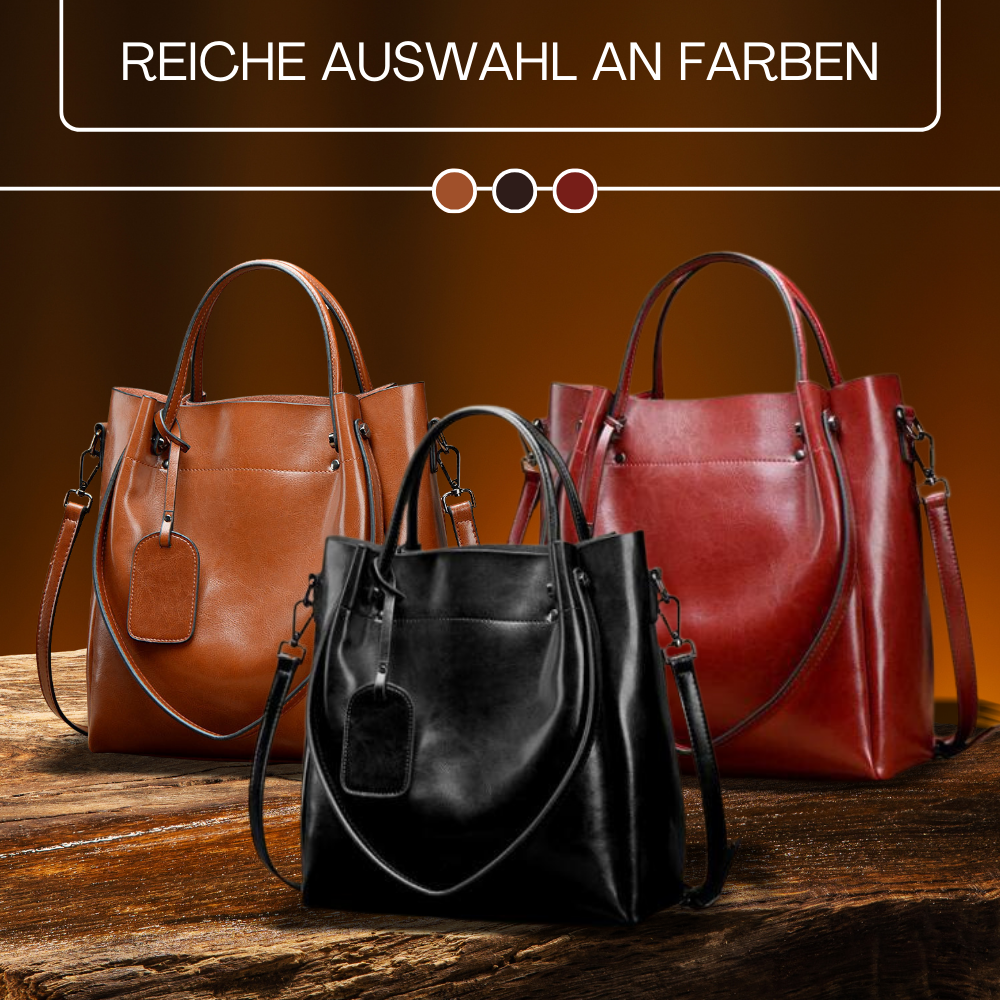 BERK | Geräumige handgefertigte Echtledertasche