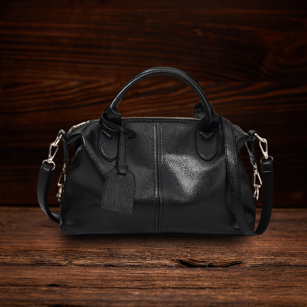 BERK | Weiche Narbung Elegante Ledertasche