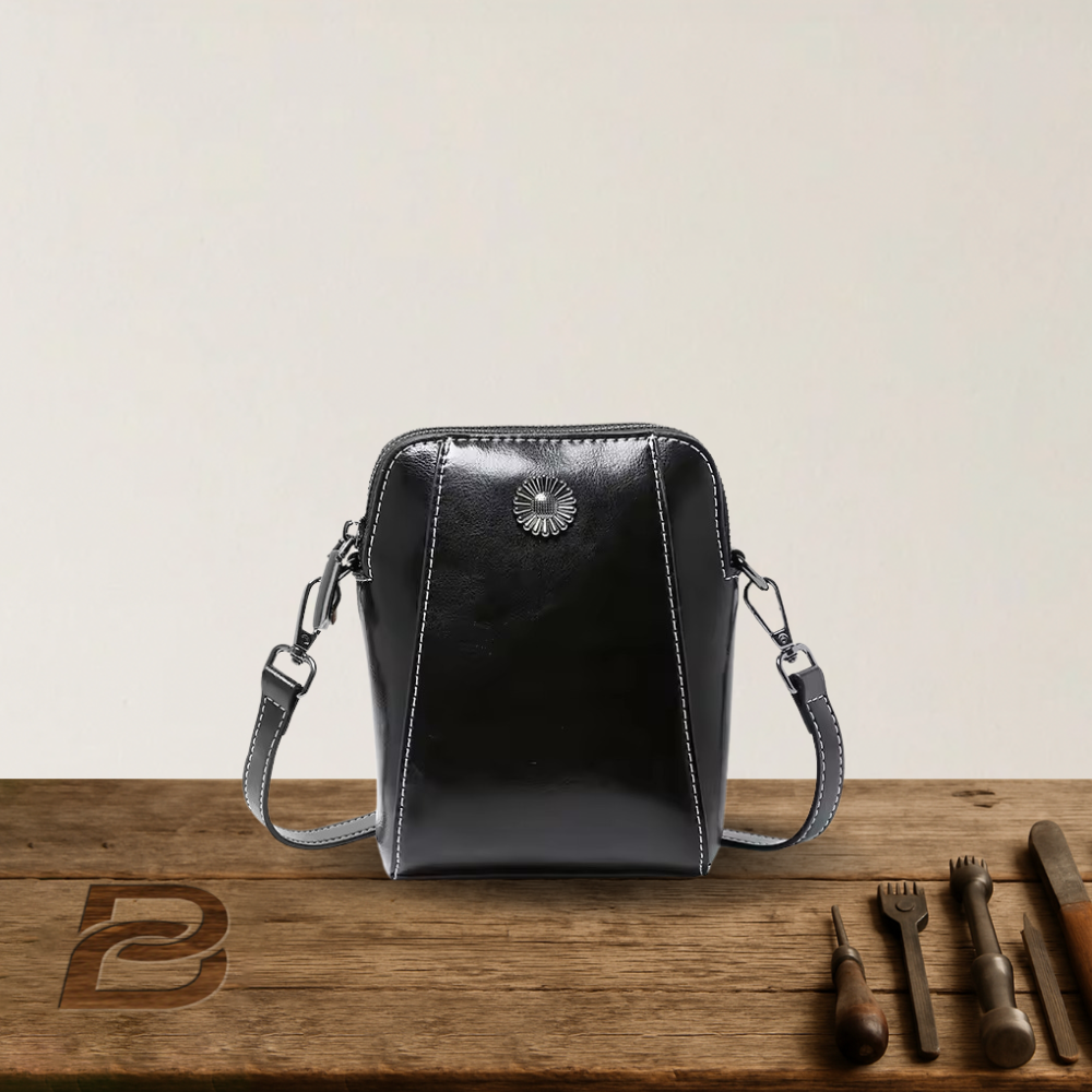 BERK | Klassische Leder-Crossbody-Tasche