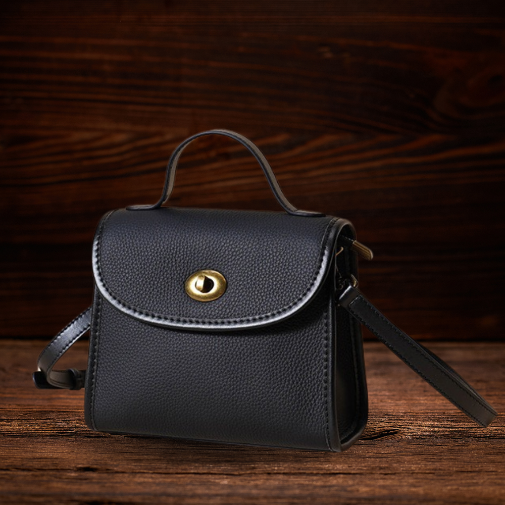 BERK | Strukturierte kompakte Mini-Crossbody-Tasche