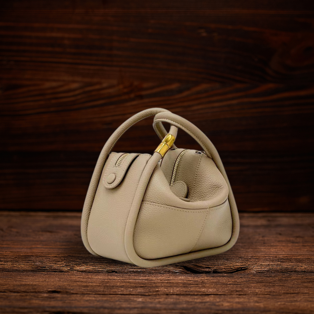 BERK | Echtes Leder Bucket Tote Bag
