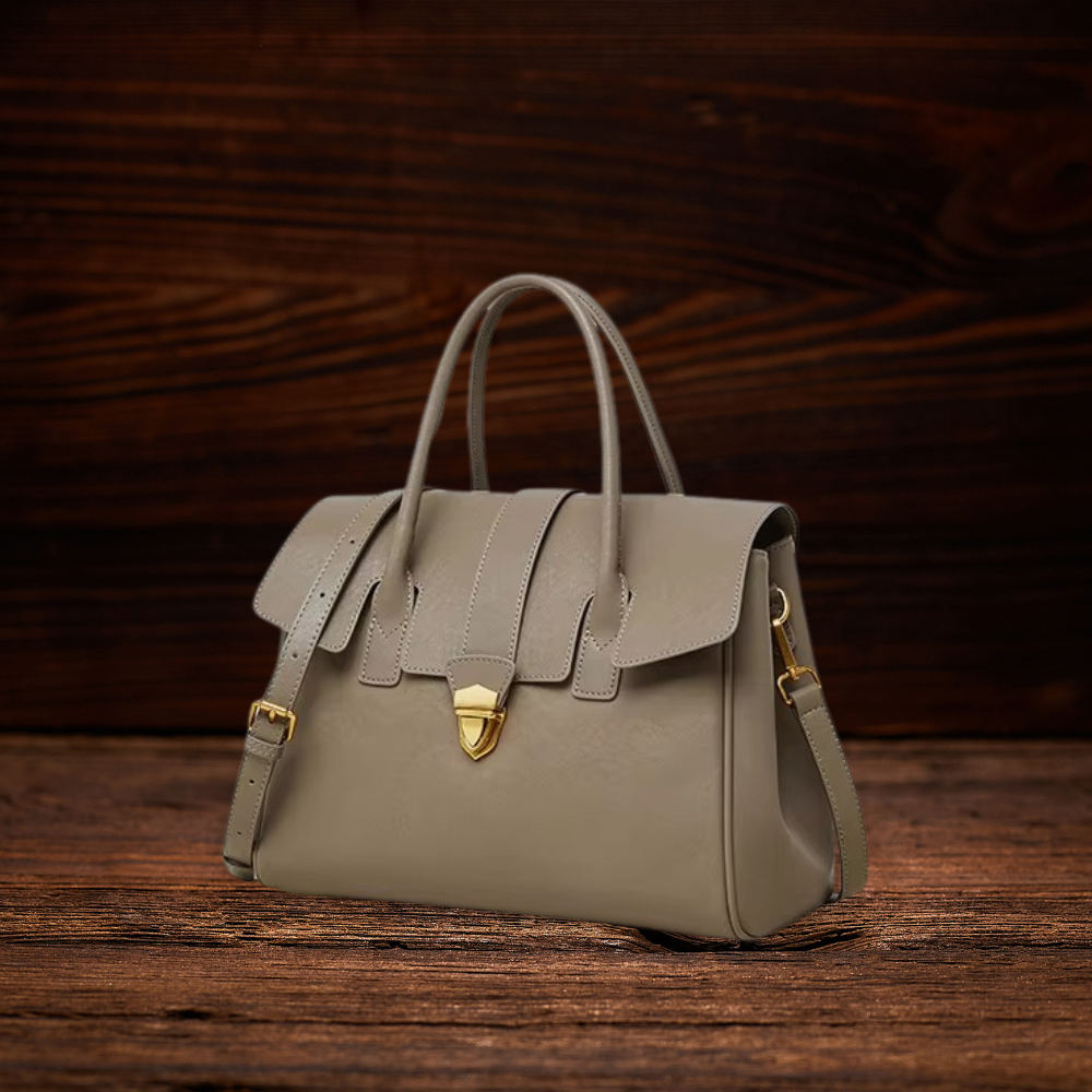 BERK | Klassische geräumige Cabrio-Handtasche