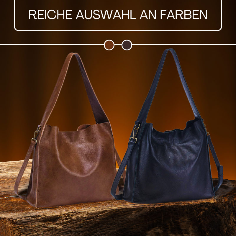 BERK | Tote Tasche aus echtem Rindsleder