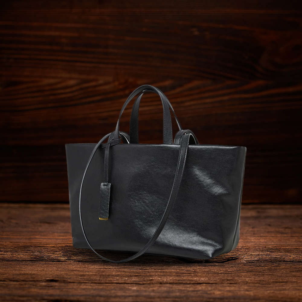 BERK | Tote Tasche aus weichem Leder mit großem Fassungsvermögen