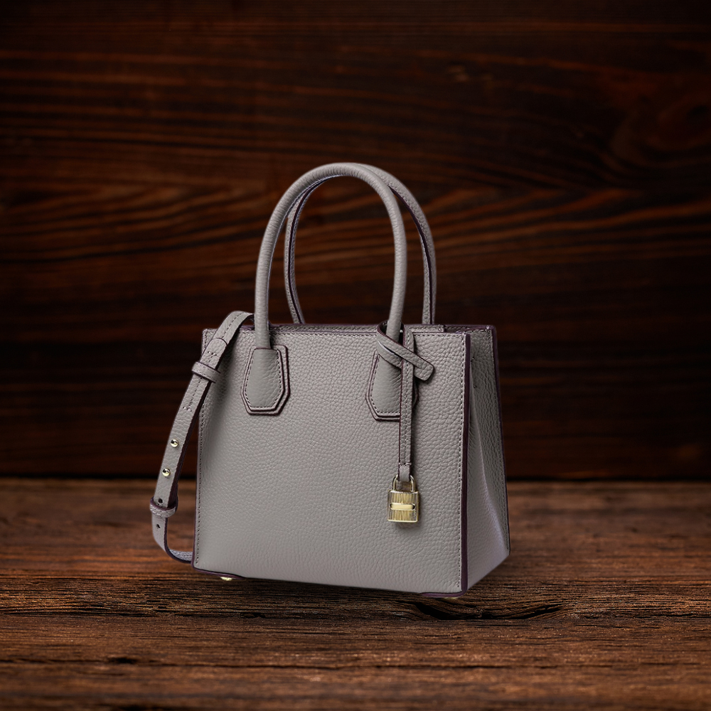 BERK | Handtasche aus strukturiertem, gekörntem Leder