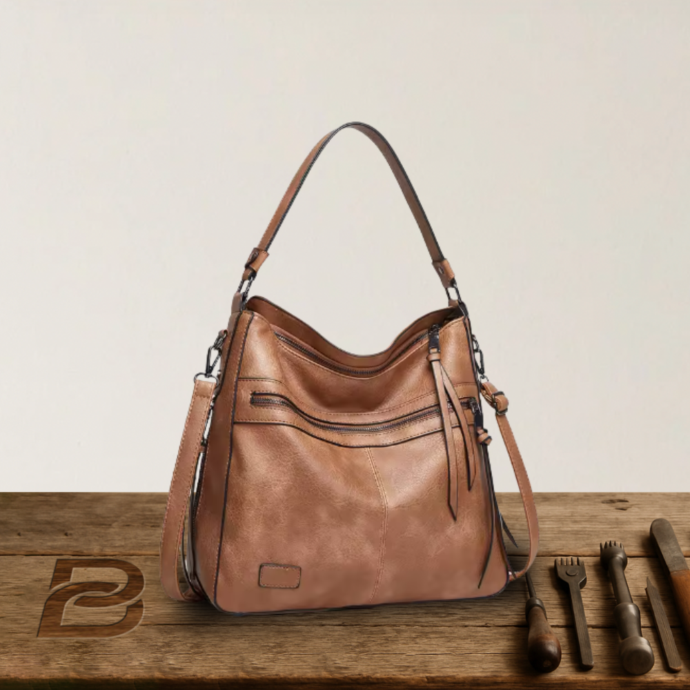 BERK | Vintage Crossbody Tasche Tote Umhängetasche