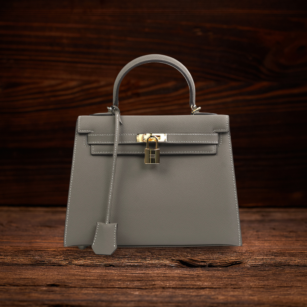 BERK | Elegante Lederhandtasche mit Seitenriemen