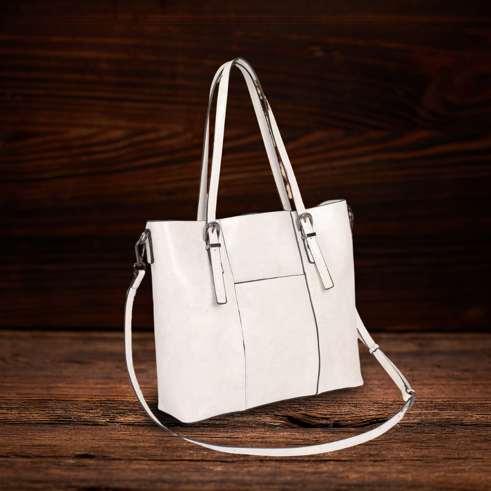 BERK | Große handgetragene Tasche aus echtem Leder