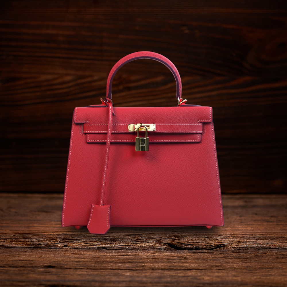 BERK | Elegante Lederhandtasche mit Seitenriemen