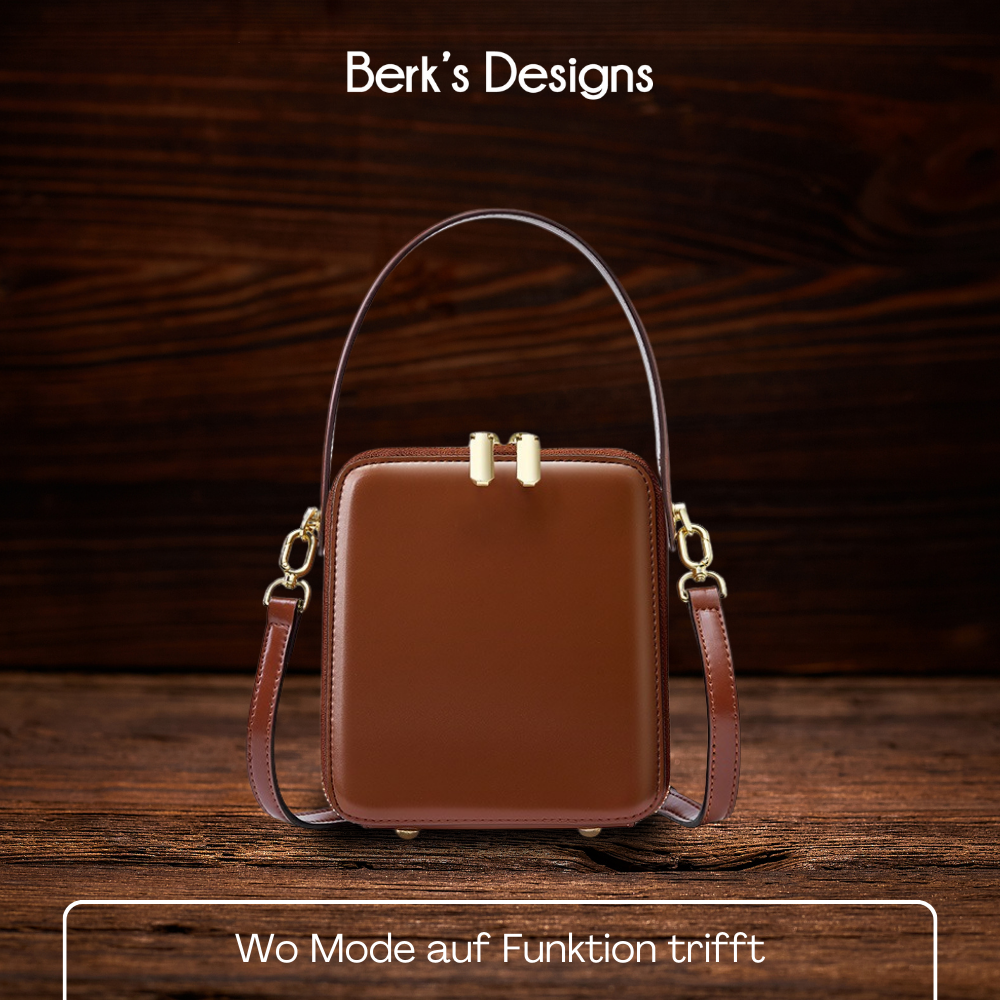 BERK | Strukturierte, minimalistische Crossbody-Tasche