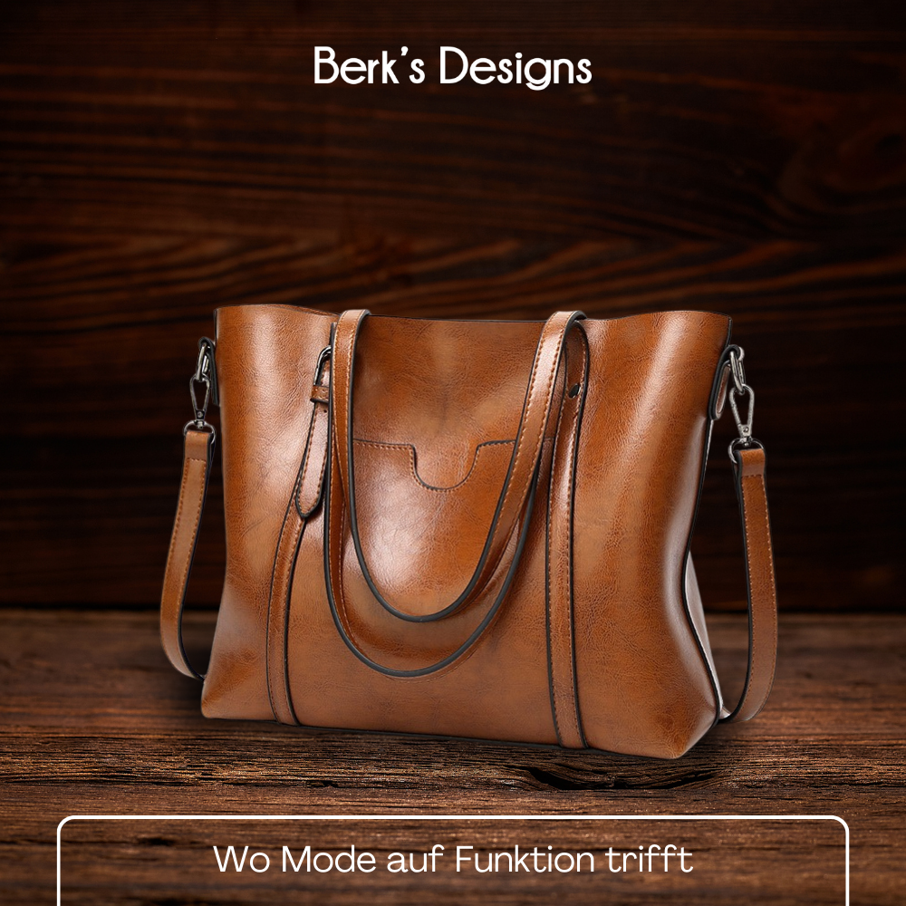 BERK | Luxus Lederhandtasche