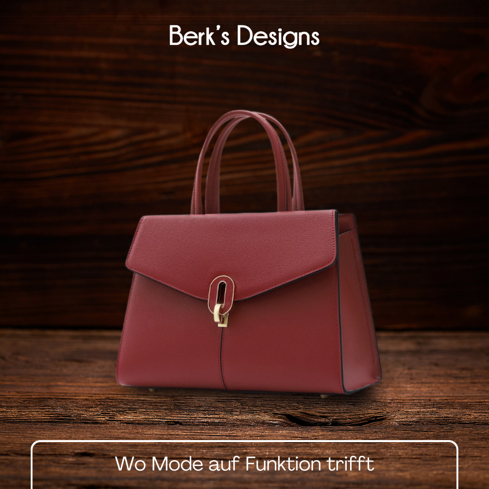 BERK | Schlanke und strukturierte Handtasche