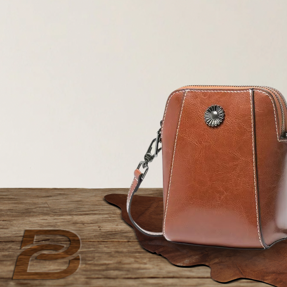 BERK | Klassische Leder-Crossbody-Tasche
