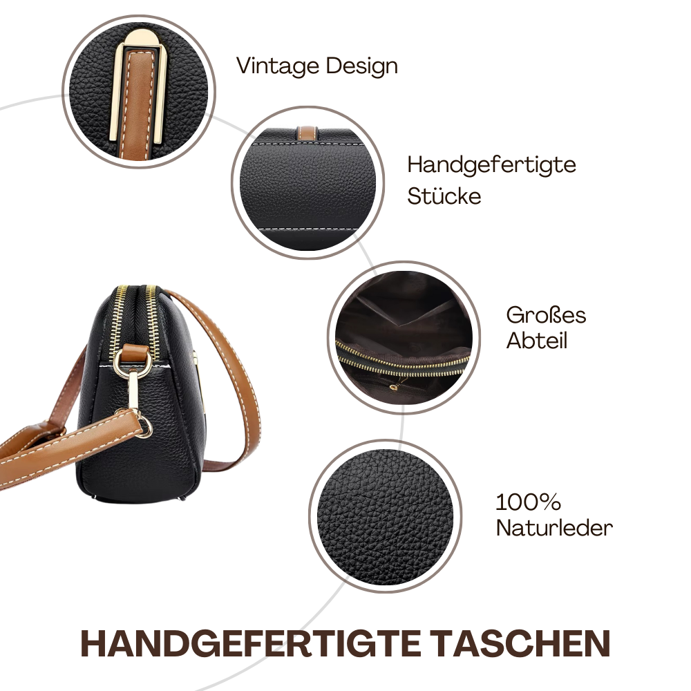 BERK | Premium Leder Sling Geldbörse
