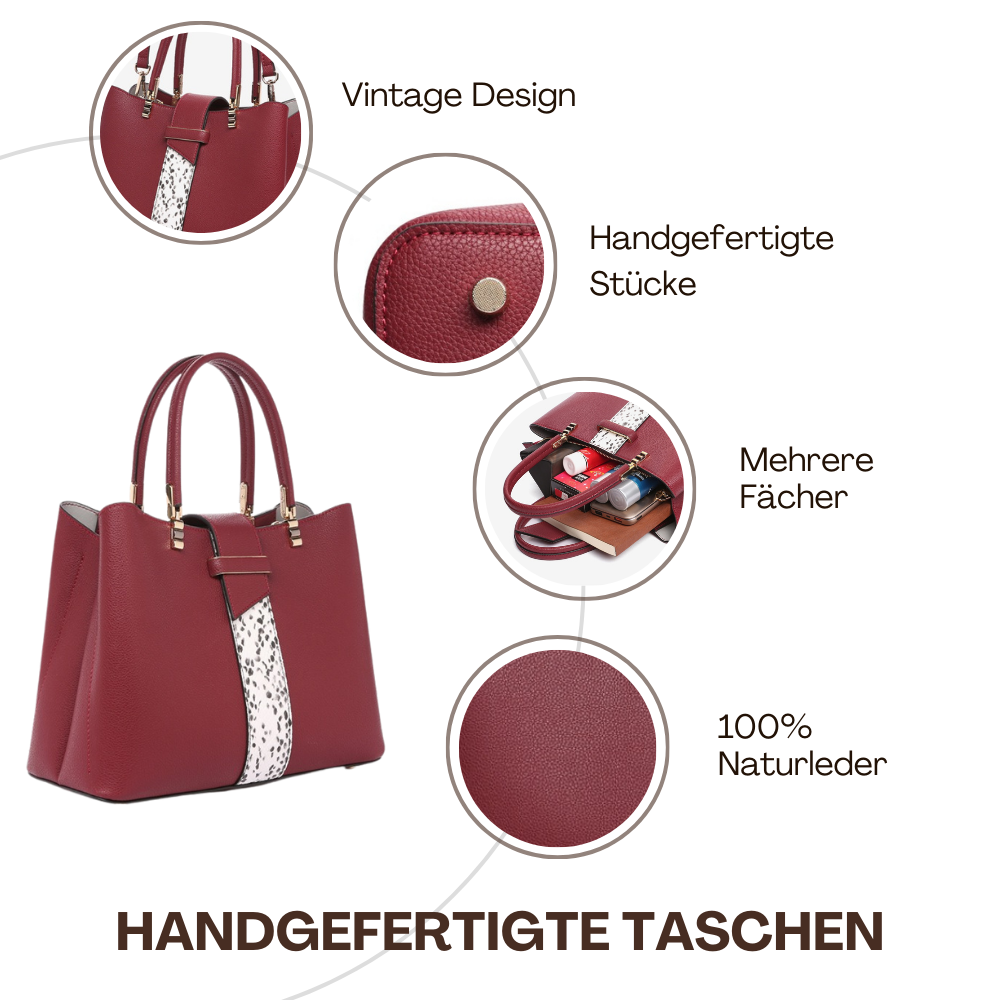 BERK | Top Handle Scale Mid Design Handtasche