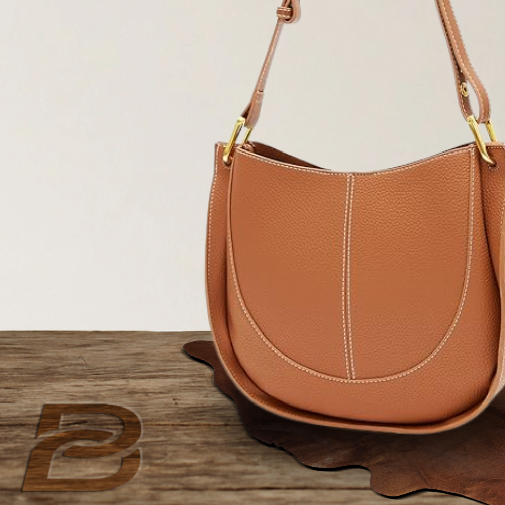 BERK | Crossbody aus weichem, gemustertem Leder