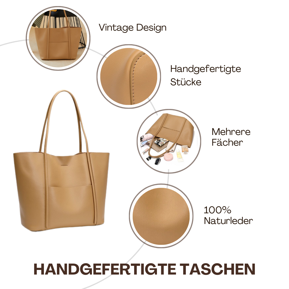 BERK | Klassisches Design Große Capcity Tragetasche