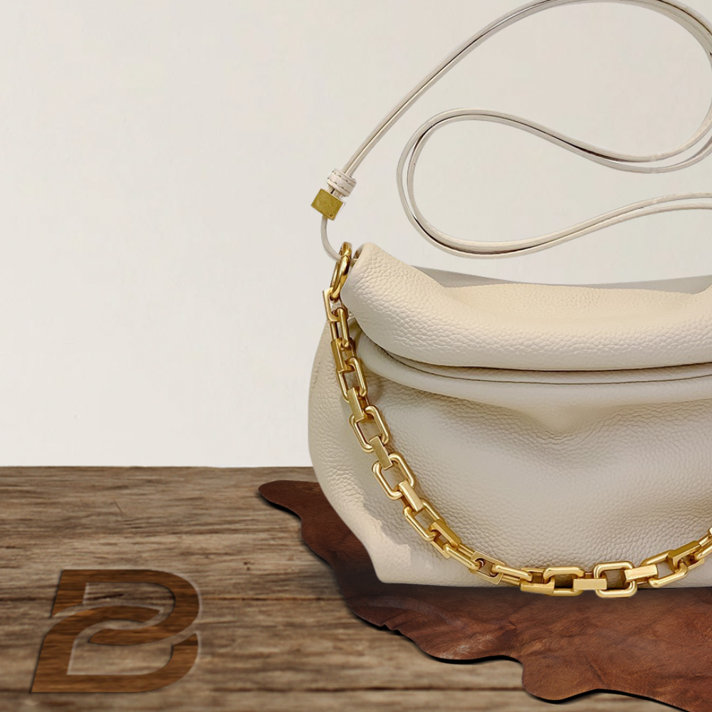 BERK | Elegante Umhängetasche mit Kette