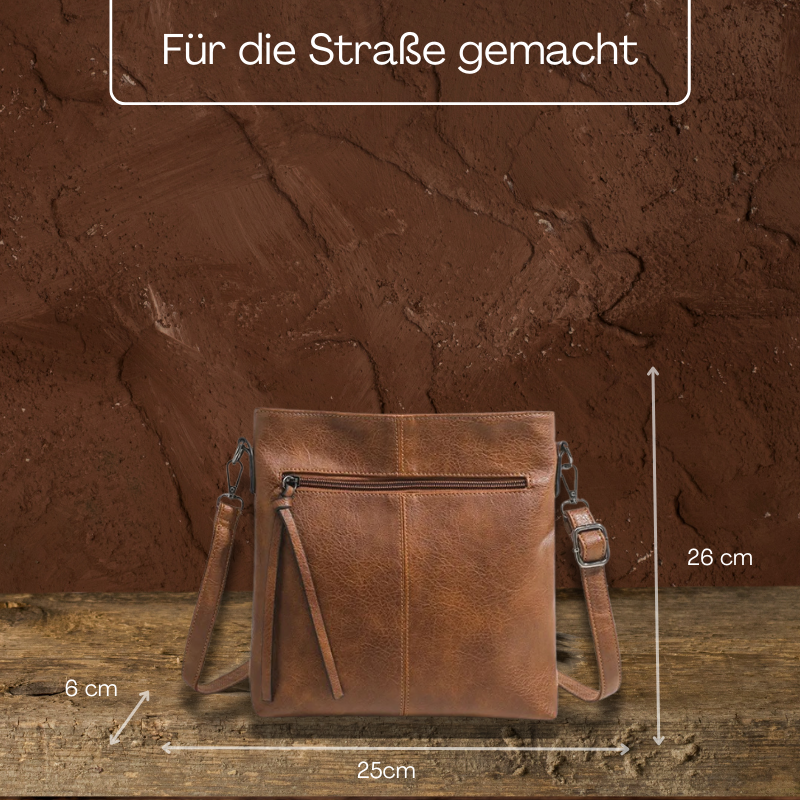 BERK'S | Retro Square Crossbody Tasche