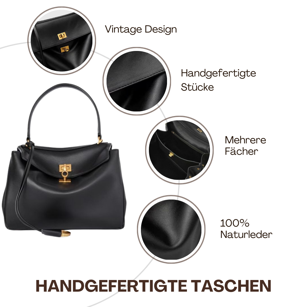 BERK | Classic Premium Black Handtasche