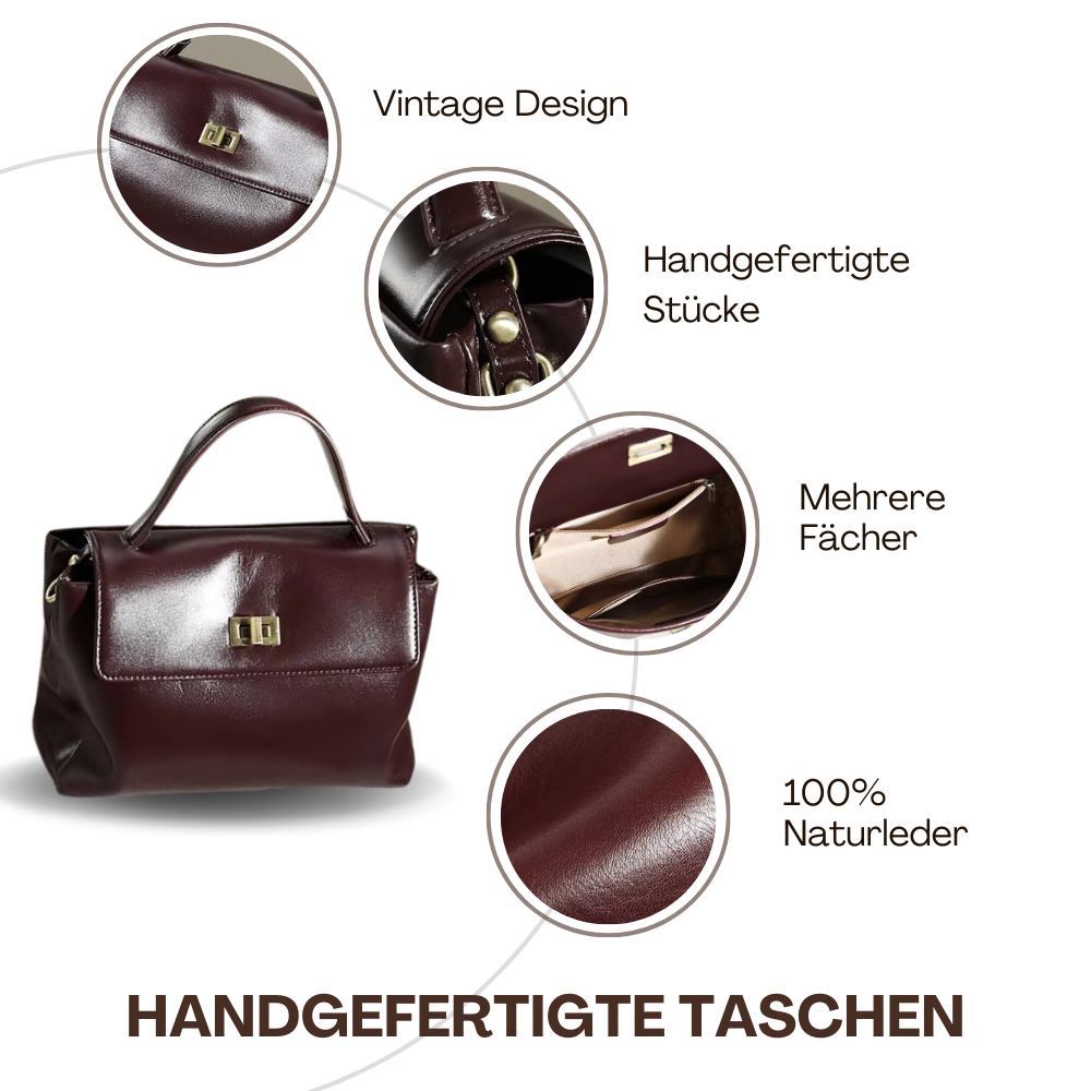 BERK | Vintage Tasche aus weichem Leder