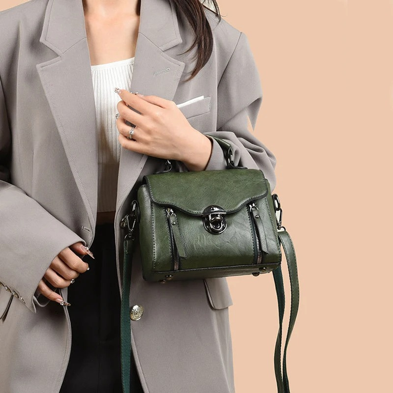 BERK | Vintage Flap Handtasche