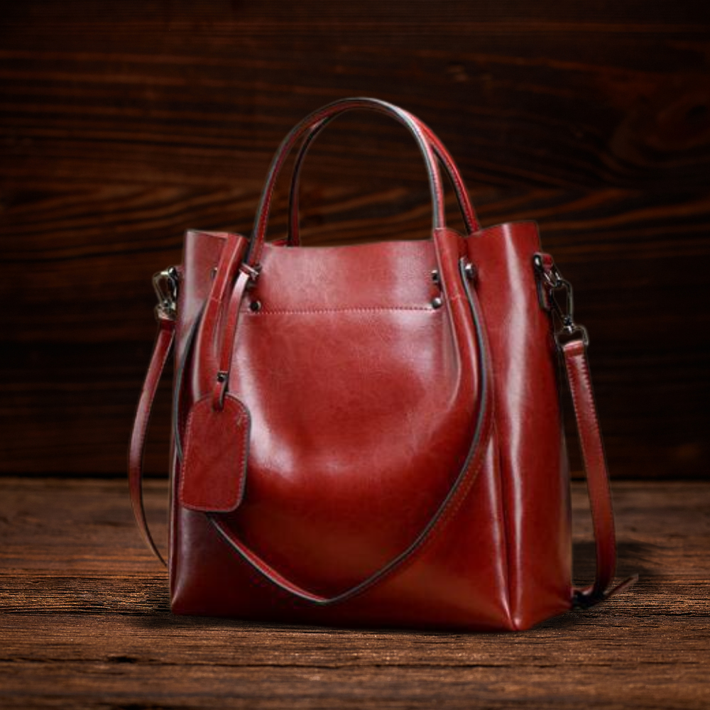BERK | Geräumige handgefertigte Echtledertasche
