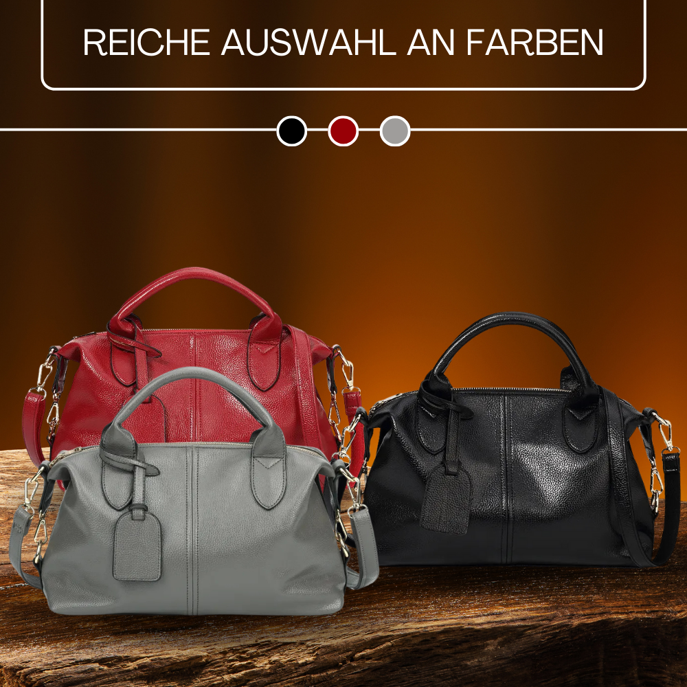 BERK | Weiche Narbung Elegante Ledertasche