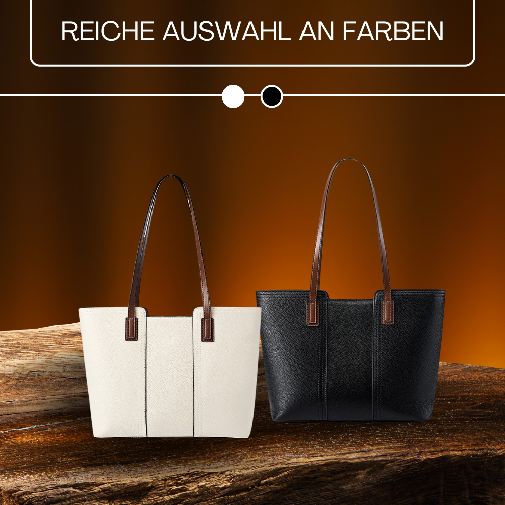 BERK | Shopper Ledertasche mit großem Fassungsvermögen