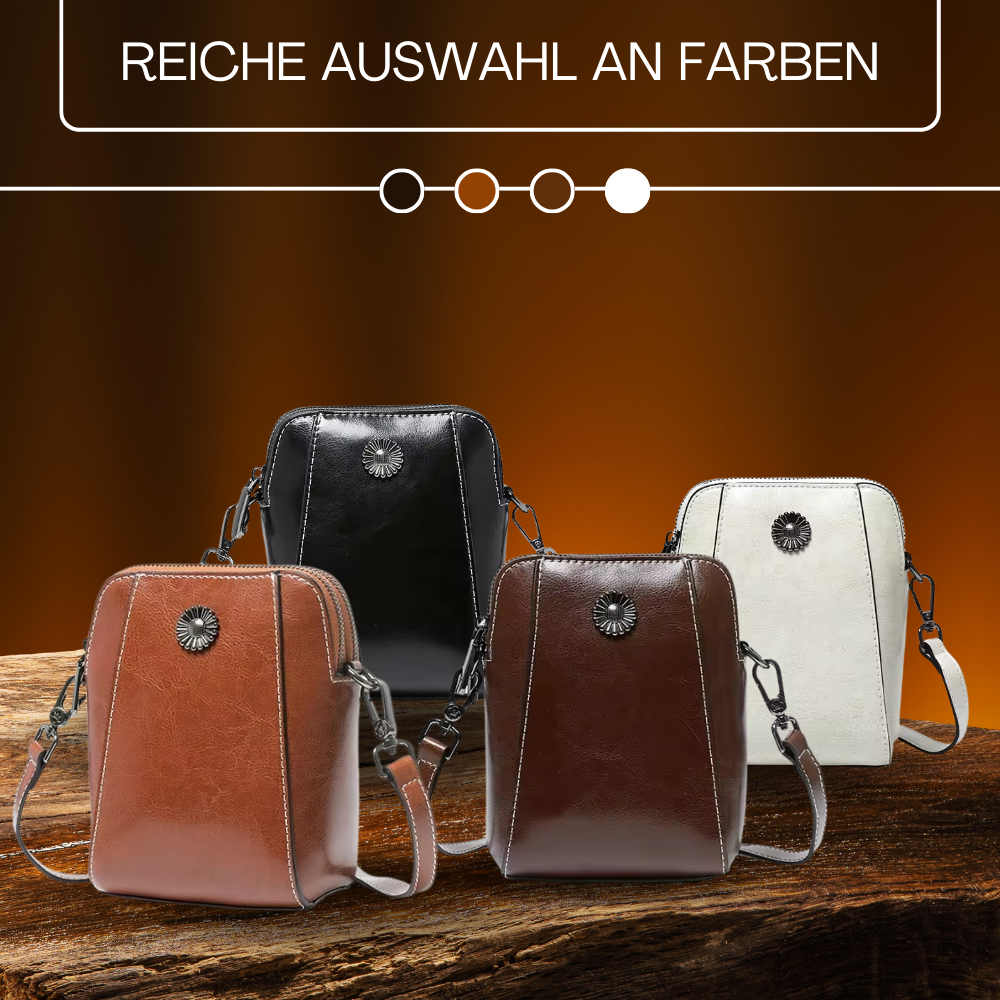 BERK | Klassische Leder-Crossbody-Tasche