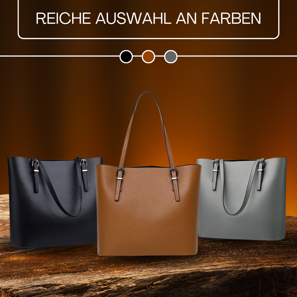 BERK | Klassische und elegante Tote Bag aus Leder