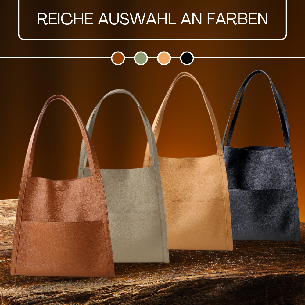 BERK | Klassische Leder-Umhängetasche