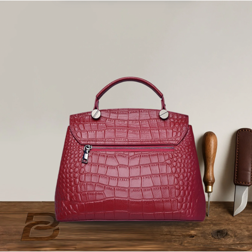 BERK | Elegante Handtasche aus strukturiertem Leder