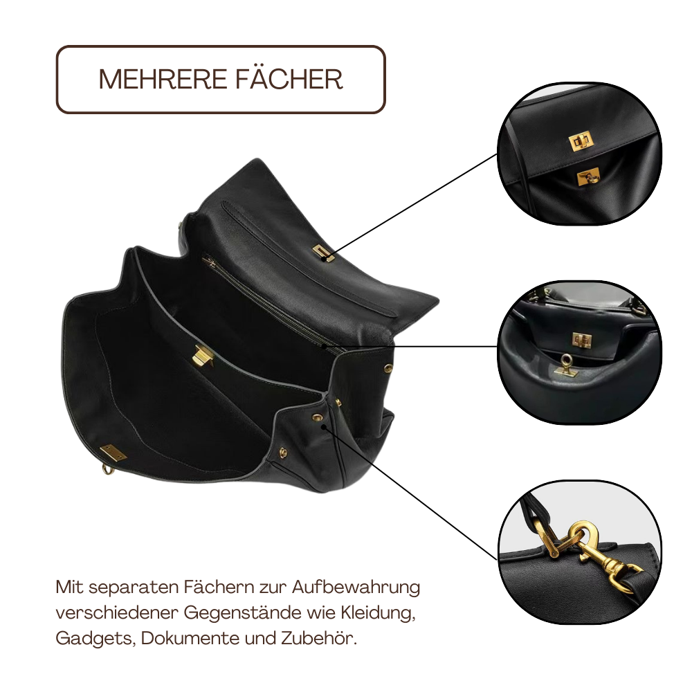 BERK | Classic Premium Black Handtasche