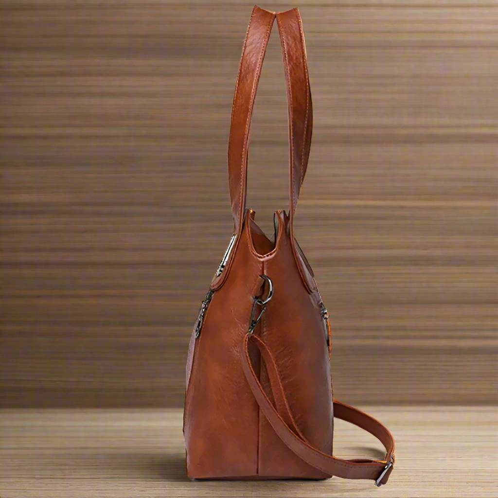 BERK | Retro Tote Umhängetasche