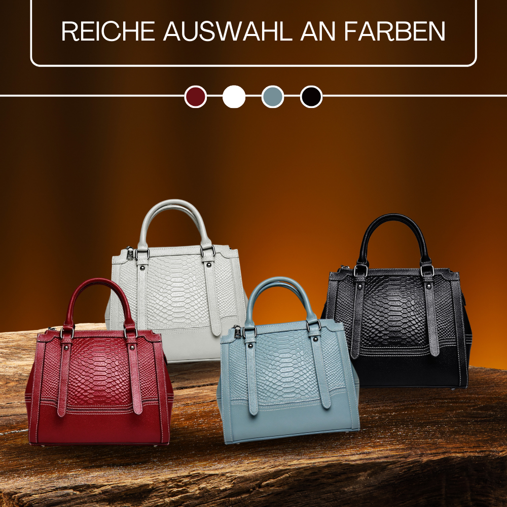 BERK | Elegante Tasche aus strukturiertem Leder
