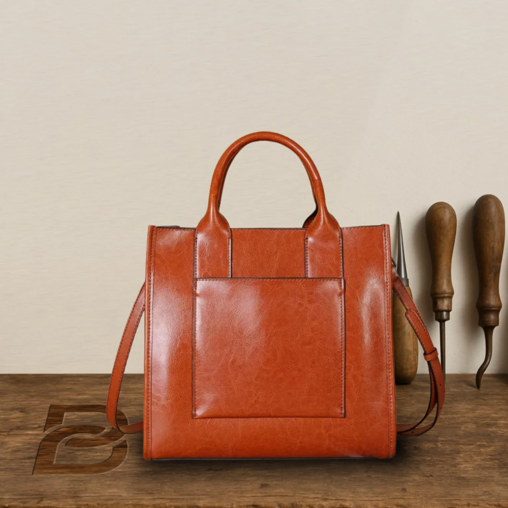 BERK | Klassische Lederhandtasche